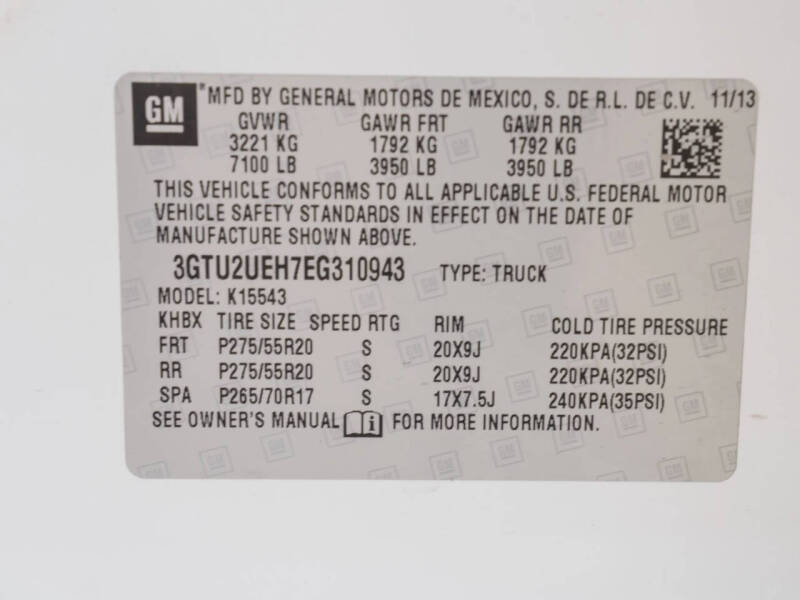 2014 GMC Sierra 1500