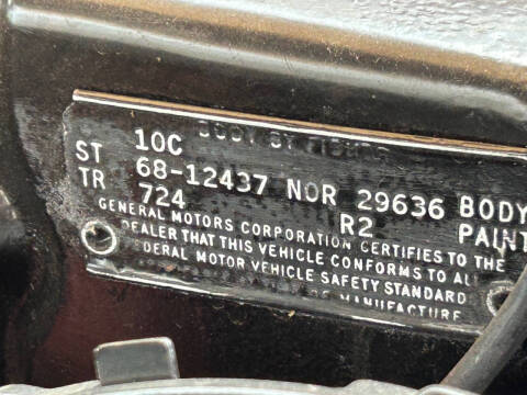 1968 Chevrolet Camaro