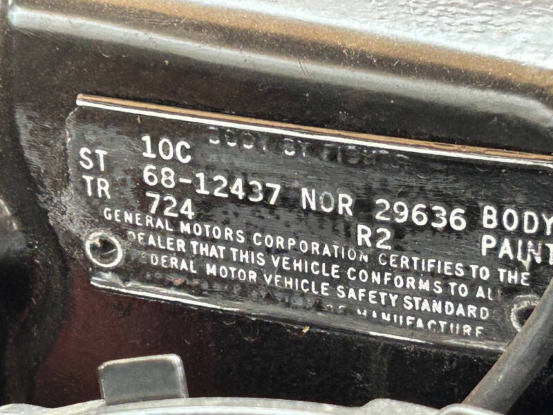 1968 Chevrolet Camaro