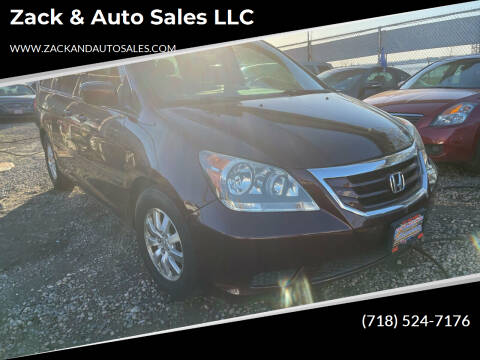 2008 Honda Odyssey for sale at Zack & Auto Sales LLC in Staten Island NY