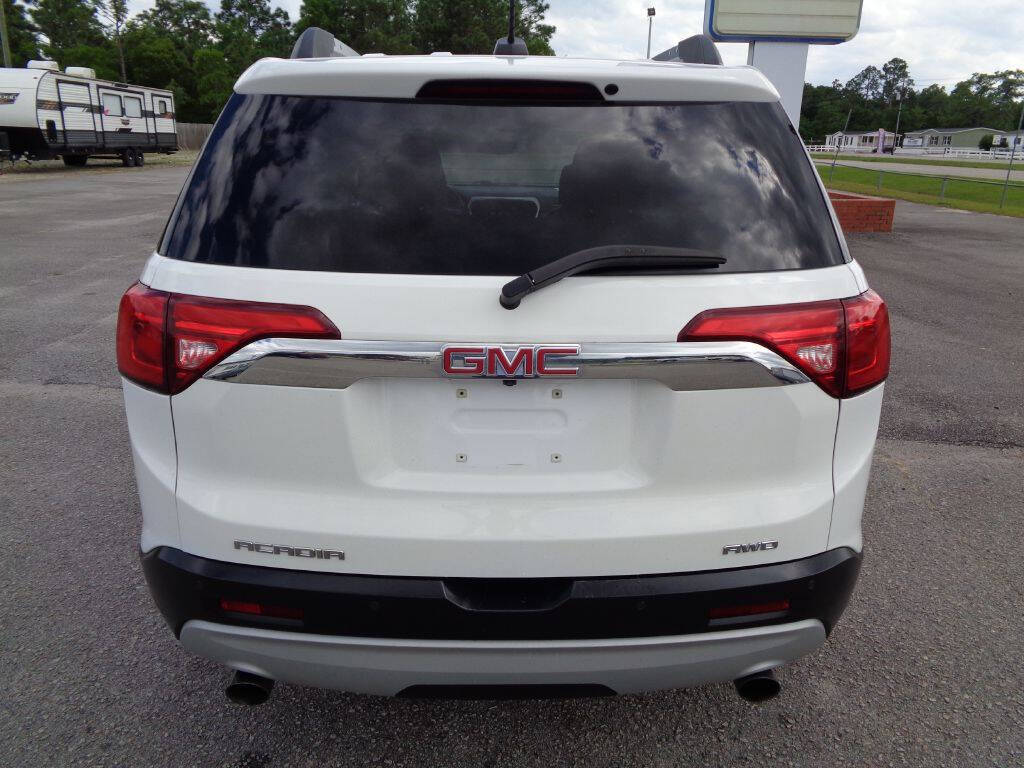 White 2018 GMC Acadia SLT-1 4x4 SLT-1 4dr SUV 39