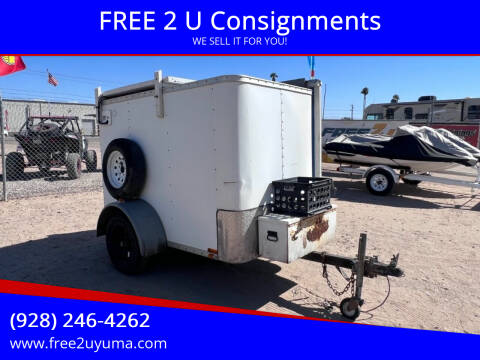 2004 Wells Cargo Utility Enclosed Trailer for sale at FREE 2 U Consignments in Yuma AZ