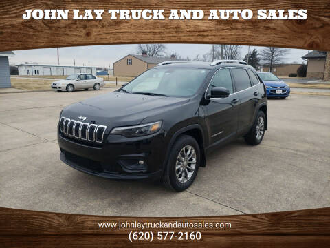 2019 Jeep Cherokee for sale at John Lay Truck and Auto Sales in Independence KS