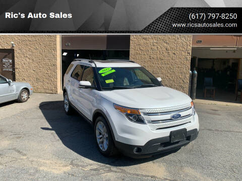 2015 Ford Explorer for sale at Ric's Auto Sales in Billerica MA