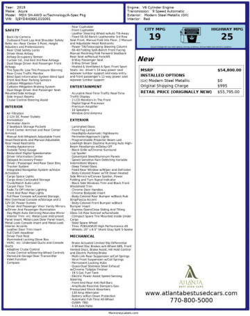 2019 Acura MDX SH-AWD w/Tech w/A-SPEC