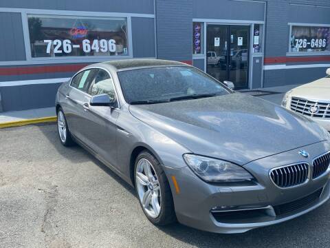 2013 BMW 6 Series for sale at City to City Auto Sales in Richmond VA