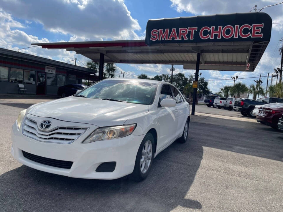 2011 Toyota Camry for sale at SMART CHOICE AUTO in Pasadena, TX