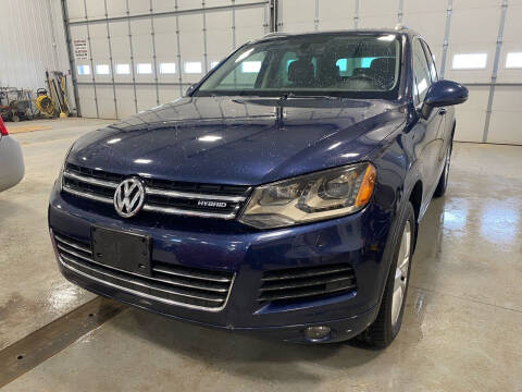 2012 Volkswagen Touareg for sale at RDJ Auto Sales in Kerkhoven MN