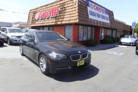 2014 BMW 5 Series for sale at CARSTER in Huntington Beach CA