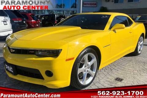 2015 Chevrolet Camaro for sale at PARAMOUNT AUTO CENTER in Downey CA