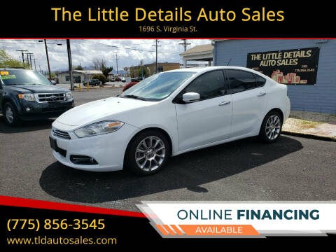 2013 Dodge Dart for sale at The Little Details Auto Sales in Reno NV