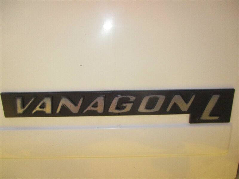 1982 Volkswagen Vanagon Camper