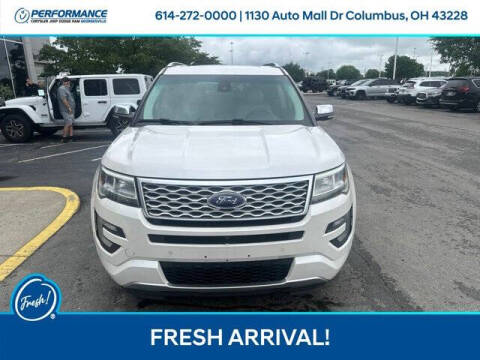 2016 Ford Explorer Platinum