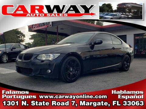 2012 BMW 3 Series for sale at CARWAY Auto Sales in Margate FL