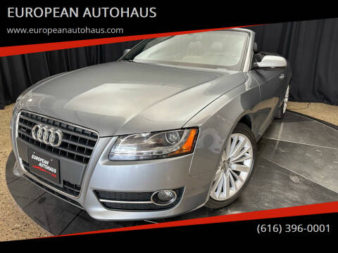 2011 Audi A5 for sale at EUROPEAN AUTOHAUS in Holland MI