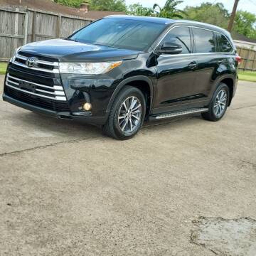 2019 Toyota Highlander for sale at MOTORSPORTS IMPORTS in Houston TX