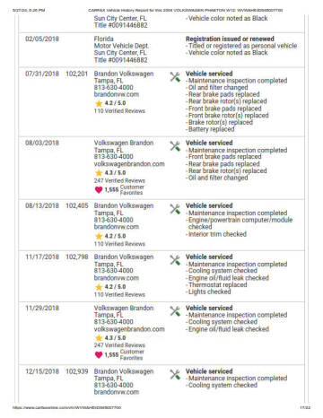 2004 Volkswagen Phaeton Premiere Edition W12