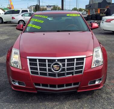 2012 Cadillac CTS for sale at GGM Auto Sales LLC in North Charleston SC