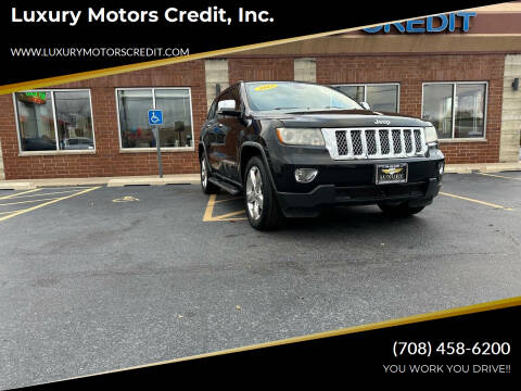 2012 Jeep Grand Cherokee for sale at Luxury Motors Credit, Inc. in Bridgeview IL