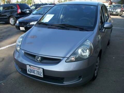 2008 Honda Fit for sale at F & A Car Sales Inc in Ontario CA