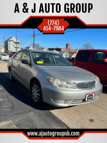 2006 Toyota Camry for sale at A & J AUTO GROUP in New Bedford MA