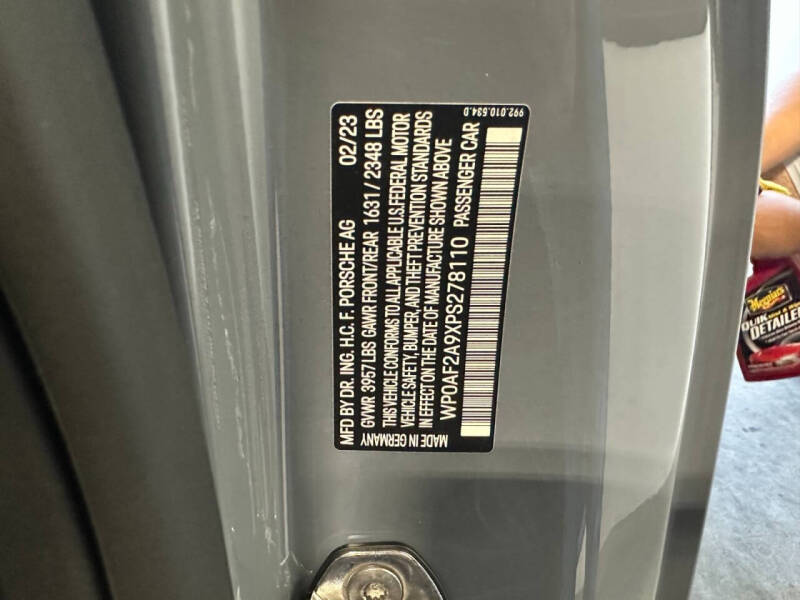 2023 Porsche 911 GT3 RS