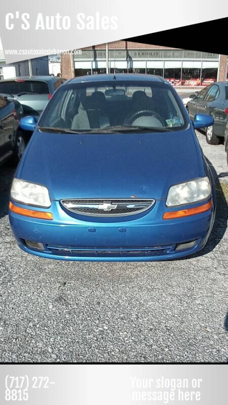 2005 Chevrolet Aveo for sale at C'S Auto Sales in Lebanon PA