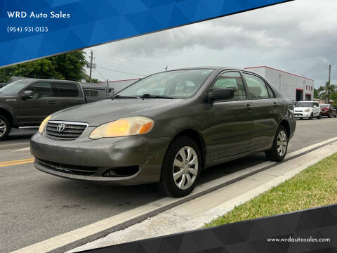 2008 Toyota Corolla for sale at WRD Auto Sales in Hollywood FL