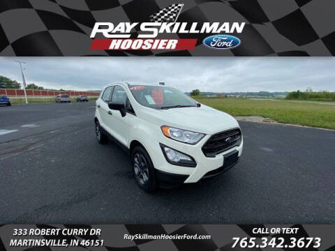 2022 Ford EcoSport for sale at Ray Skillman Hoosier Ford in Martinsville IN