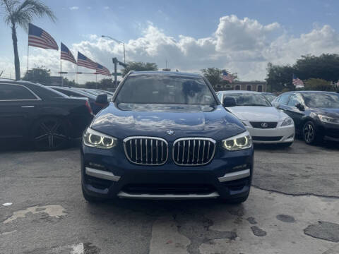 2020 BMW X3 for sale at America Auto Wholesale Inc in Miami FL