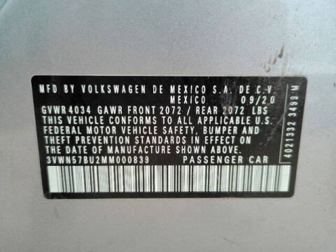 2021 Volkswagen Jetta