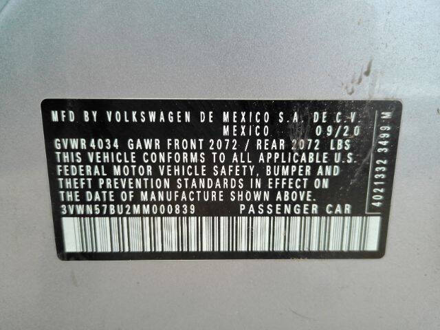 2021 Volkswagen Jetta