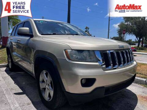 2011 Jeep Grand Cherokee for sale at Auto Max in Hollywood FL