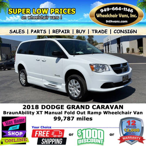 2018 Dodge Grand Caravan SE