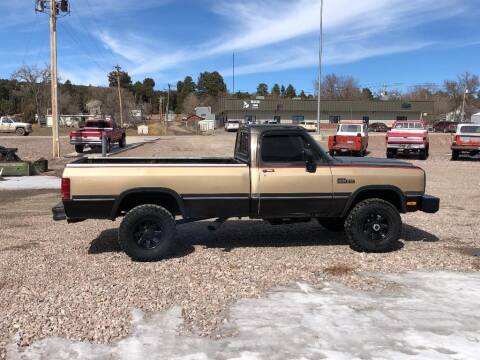 1991 Dodge RAM 250 for sale at Outlaw Motors in Newcastle WY