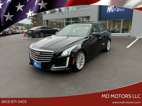 2017 Cadillac CTS for sale at MD Motors LLC in Williston VT