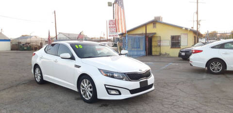 2015 Kia Optima for sale at Autosales Kingdom in Lancaster CA