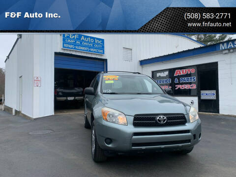 2008 Toyota RAV4 for sale at F&F Auto Inc. in West Bridgewater MA