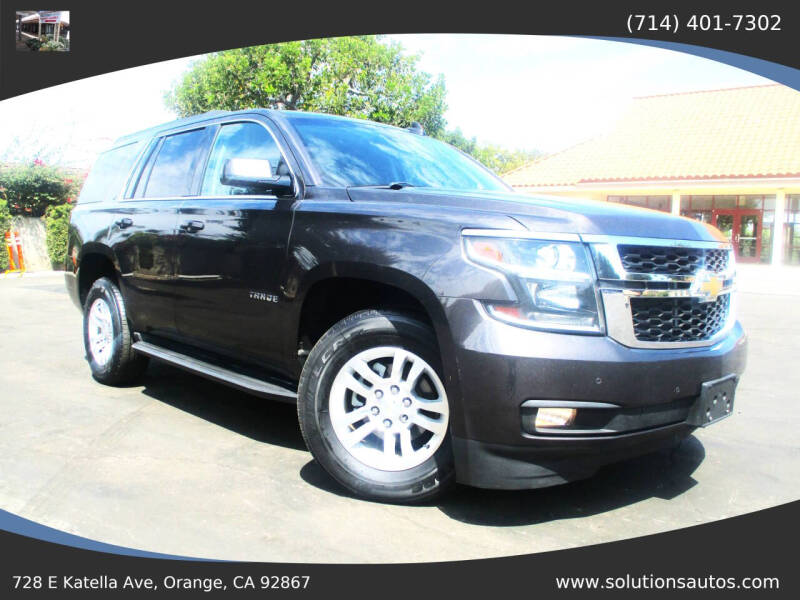 2016 Chevrolet Tahoe LT