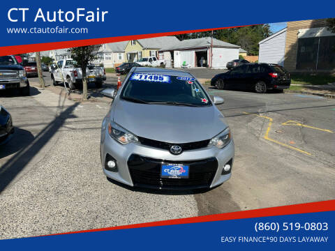 2014 Toyota Corolla for sale at CT AutoFair in West Hartford CT