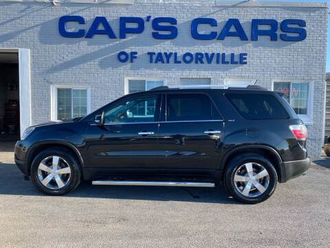 2011 GMC Acadia for sale at Caps Cars Of Taylorville in Taylorville IL