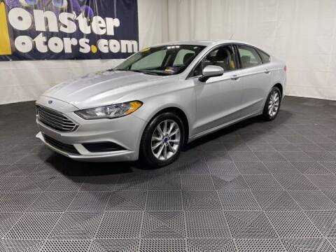 2017 Ford Fusion for sale at Monster Motors in Michigan Center MI