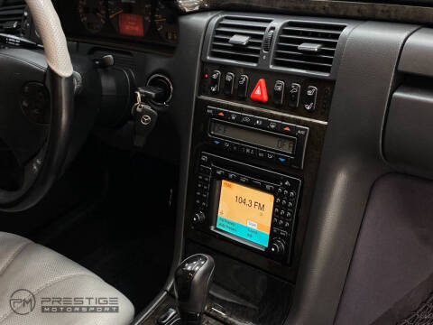 2001 Mercedes-Benz E-Class E 55 AMG