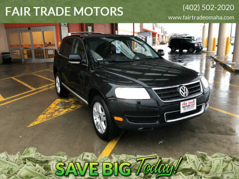 2005 Volkswagen Touareg for sale at FAIR TRADE MOTORS in Bellevue NE