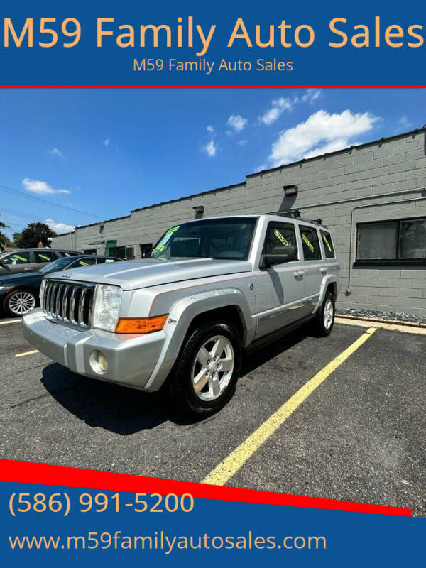 2007 Jeep Commander for sale at M59 Family Auto Sales in Utica MI