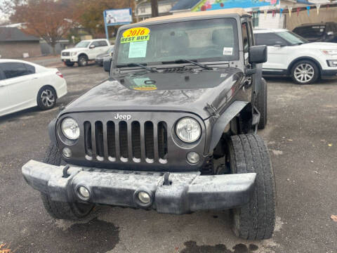 2016 Jeep Wrangler Unlimited Sport