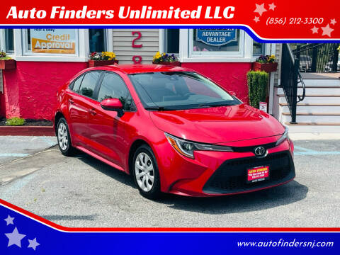 2020 Toyota Corolla for sale at Auto Finders Unlimited LLC in Vineland NJ