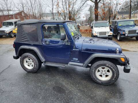 2006 Jeep Wrangler for sale at MX Motors LLC in Ashland MA
