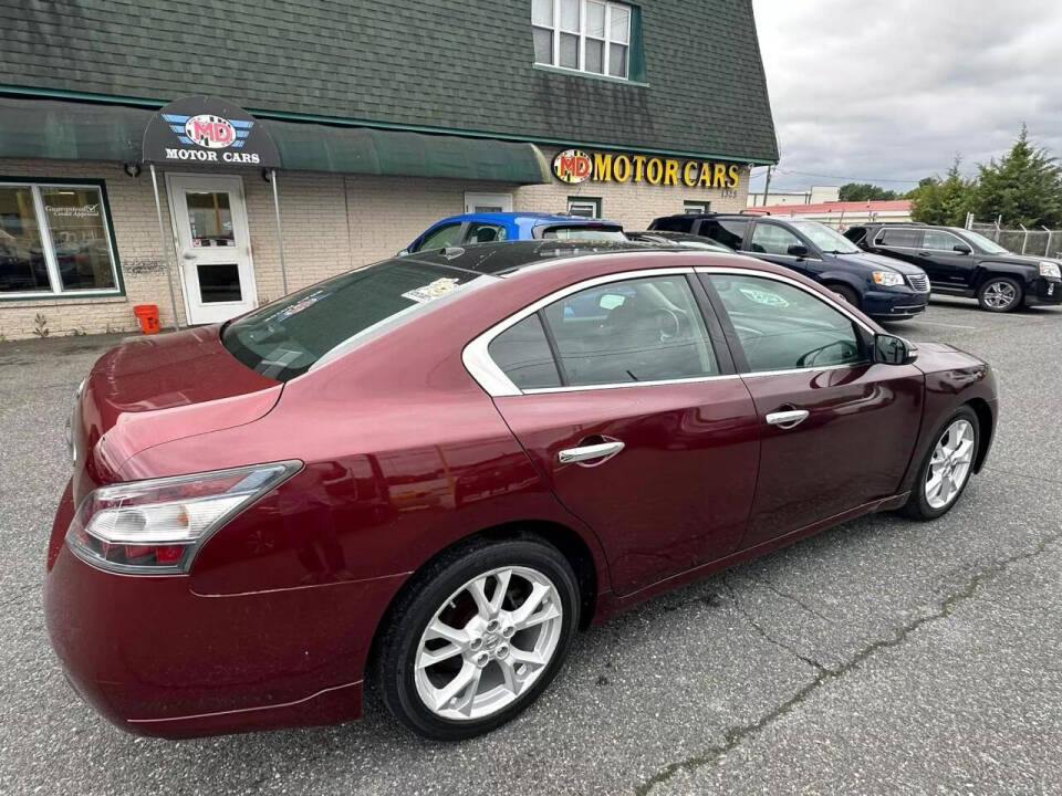 2012 Nissan Maxima for sale at MD MOTORCARS in Aberdeen, MD