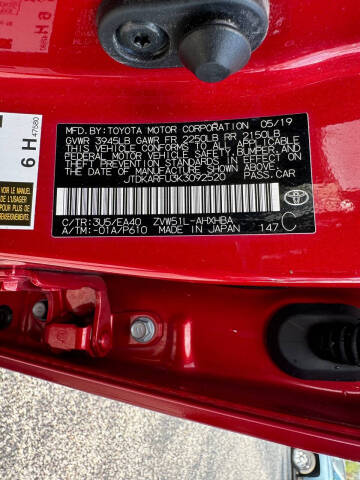 2019 Toyota Prius XLE